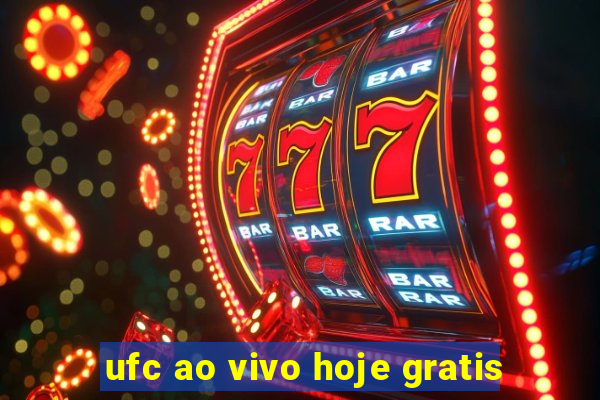 ufc ao vivo hoje gratis